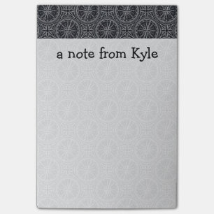 Wind Rose Compass Pattern Add Your Name Post-it Notes