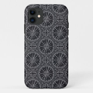 Wind Rose Compass Pattern iPhone 11 Case