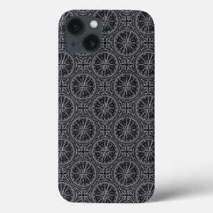 Wind Rose Compass Pattern iPhone 13 Case