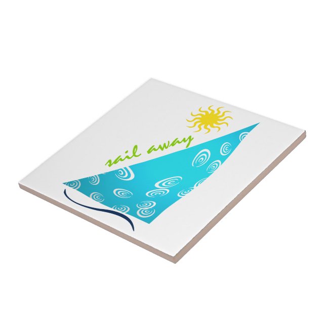 Wind, Sail and Sun Tile (Side)