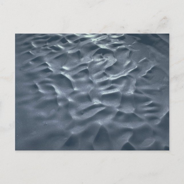 Wind-scoured ice postcard (Front)