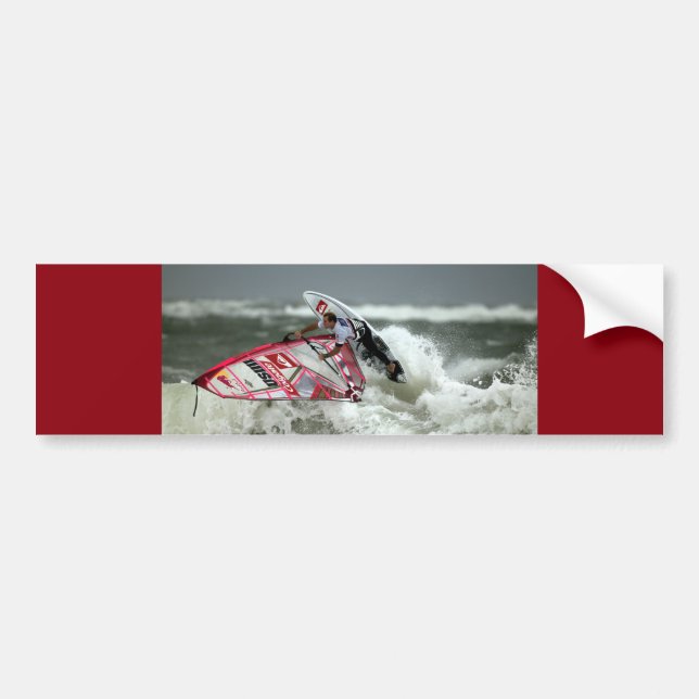 Wind Surfing - Bumper Sticker (Front)