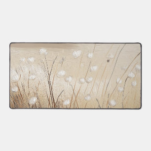 Wind-Swept Wildflowers #1 Desk Mat