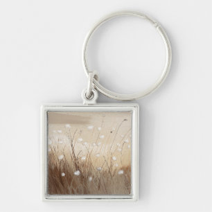 Wind-Swept Wildflowers #1 Key Ring