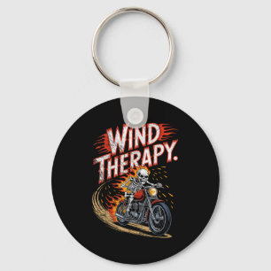 Wind Therapy Motorbike Motorcycle Men Women  Key Ring