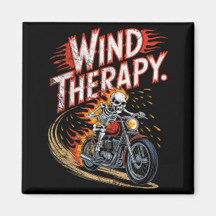 Wind Therapy Motorbike Motorcycle Men Women  Magnet