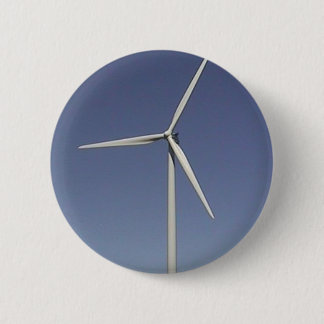 Wind Turbine 6 Cm Round Badge
