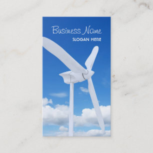 Wind Turbine Business Card