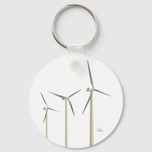 Wind Turbine Key Ring
