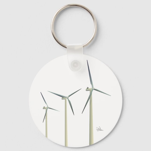 Wind Turbine Key Ring (Front)