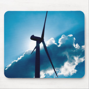 Wind turbine mouse mat