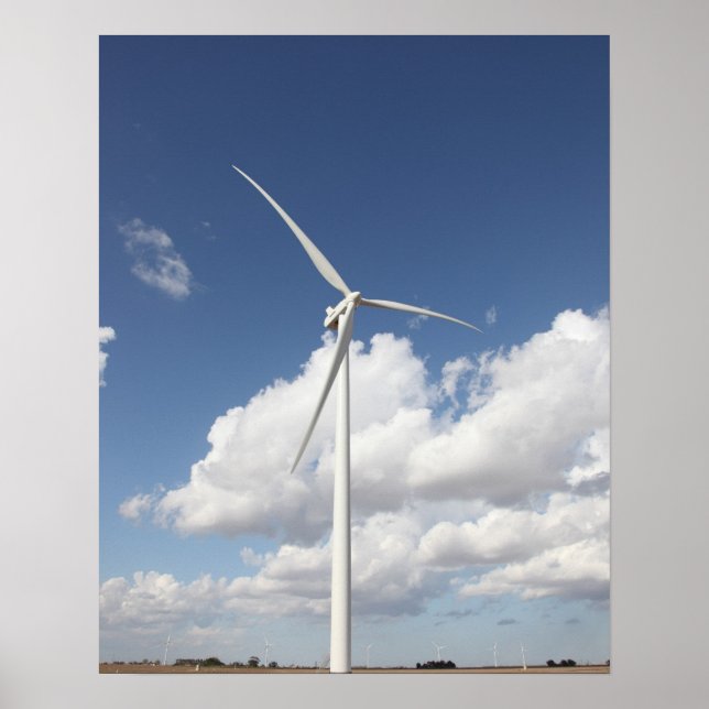 Wind Turbine Poster (Front)