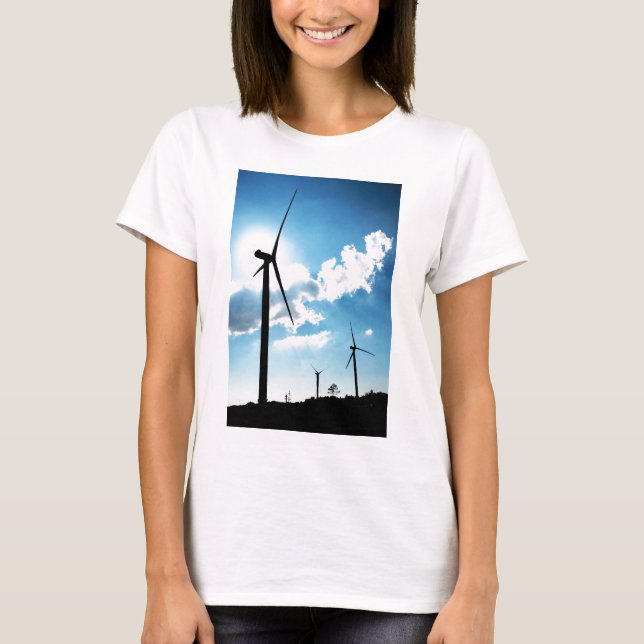 Wind turbine T-Shirt (Front)
