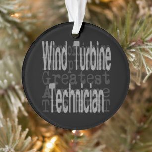 Wind Turbine Technician Ornament