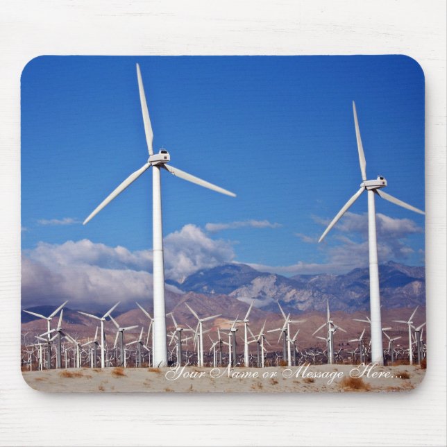 Wind turbines mouse mat (Front)