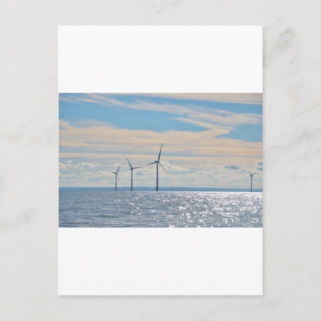 Wind Turbines Postcard (Front)