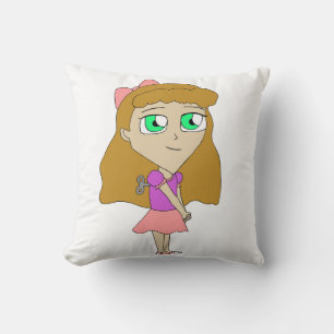 wind up chibi cushion