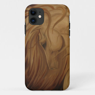 Windblown Classical Horse iPhone 11 Case