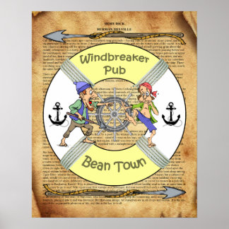 Windbreaker Pub ~ Bean Town ~ Moby Dick ~Chapter 1 Poster