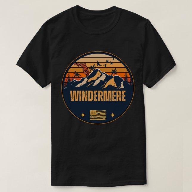 Windermere, Florida  T-Shirt (Design Front)