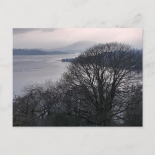 Windermere in Winter - Lake District Postcard