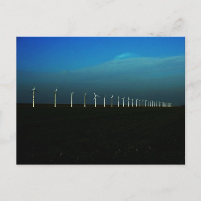 Windfarm pccnm postcard (Front)