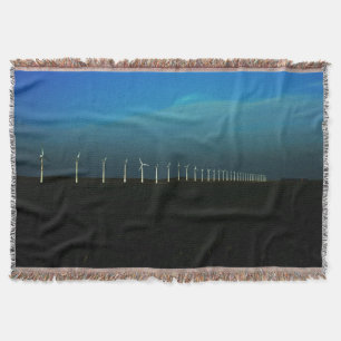 Windfarm tbcn throw blanket