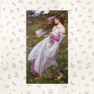 Windflowers by John William Waterhouse Business Card