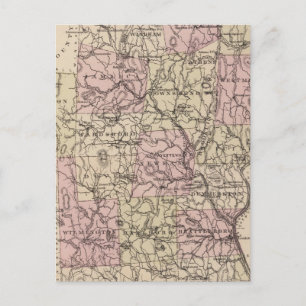 Windham County, Vermont Postcard