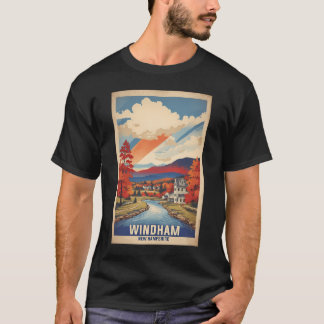 Windham New Hampshire Usa Vintage Travel Tourism   T-Shirt
