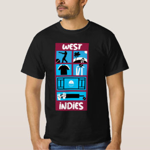 Windies Cricket   West Indies   Season   Caribbean T-Shirt