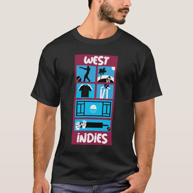 Windies Cricket | West Indies | Season | Caribbean T-Shirt (Front)