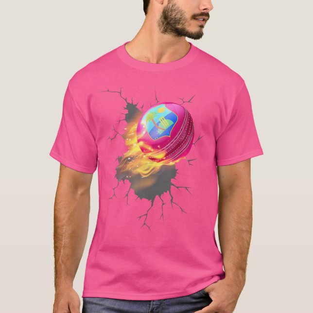 Windies Supporters Kit For West Indian Cricket Fan T-Shirt (Front)