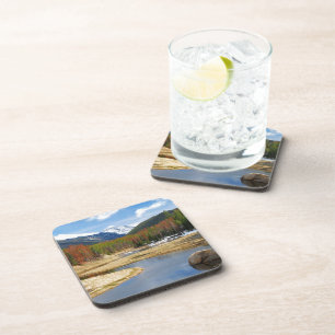 Winding Colorado River With Mountains and Pines Coaster