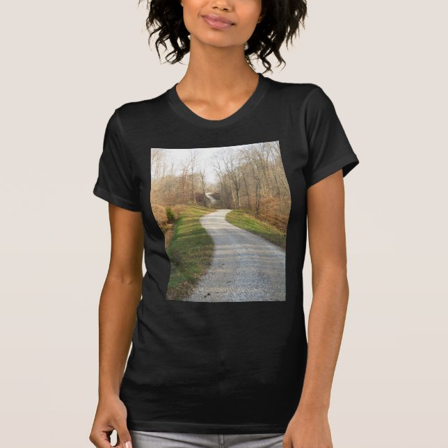 Winding Country Road T-Shirt (Front)