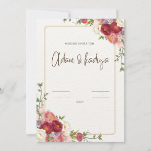 Winding invitation 