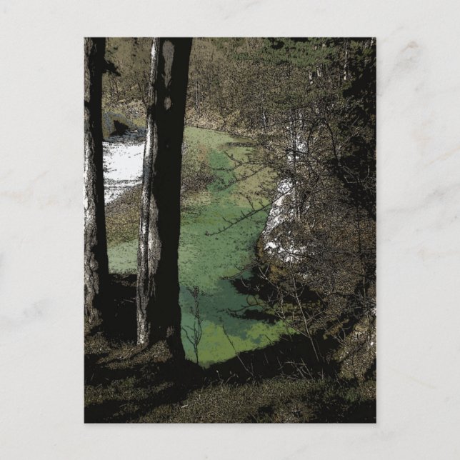 Winding River Postcard (Front)