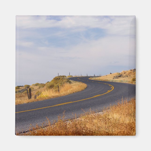 Winding Road Magnet (Front)