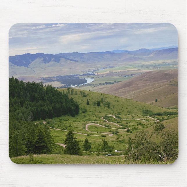 Winding Road Mouse Mat (Front)