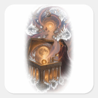 Winding the Music Box - Inconceivable Muse Sticker