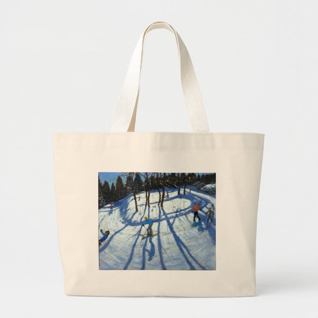 Winding Trail Morzine Large Tote Bag (Front)
