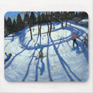 Winding Trail Morzine Mouse Mat