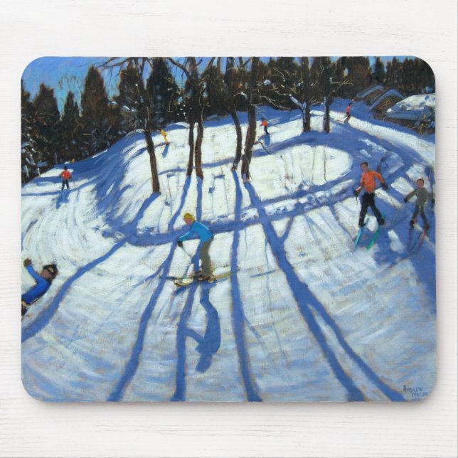 Winding Trail Morzine Mouse Mat (Front)