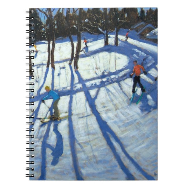 Winding Trail Morzine Notebook (Front)