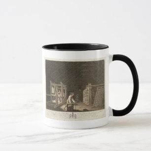 Winding, Warping with a New Improved Warping Mill Mug