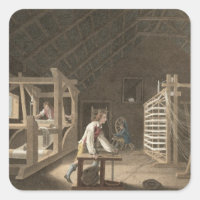 Winding, Warping with a New Improved Warping Mill
