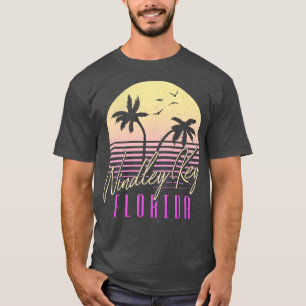 Windley South Florida Vintage Tropical Sunset Palm T-Shirt