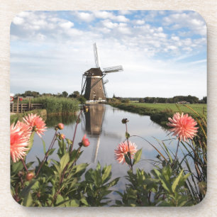 Windmill and flowers in Holland coaster
