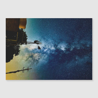 Windmill and Milky Way