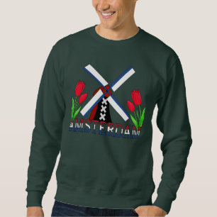 Windmill and Tulips Sweatshirt